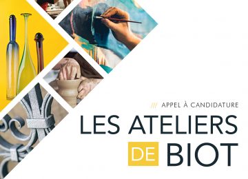 Les ateliers de Biot : appel à candidatures