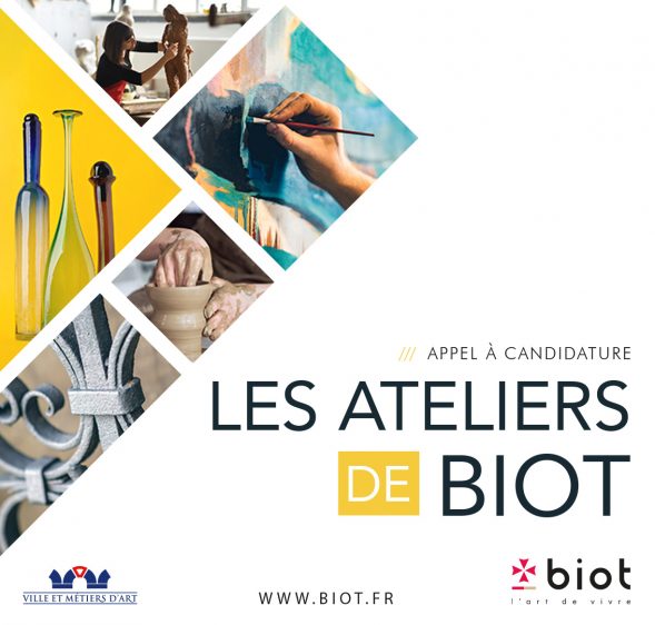 Les ateliers de Biot : appel à candidatures