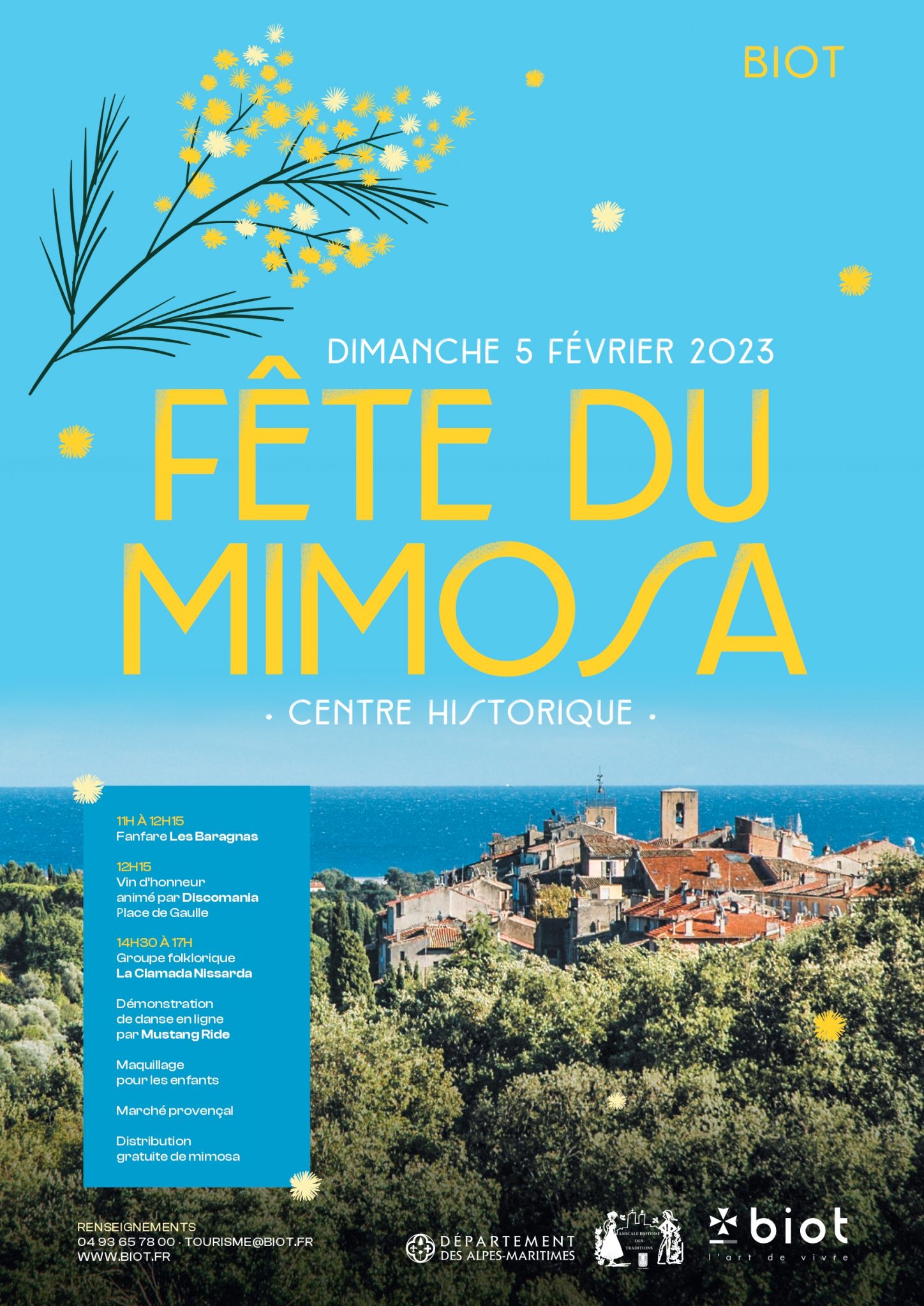 Fête du Mimosa Biot