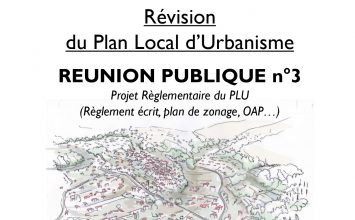 Réunion Publique n°3 sur la Révision du PLU