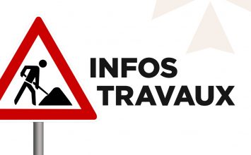 Travaux d’implantation de glissières de sécurité sur le chemin des Prés