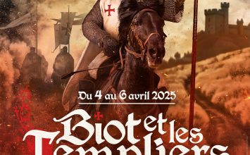 Biot et les Templiers : RDV les 4, 5 et 6 avril 2025 !