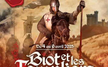 Biot et les Templiers : RDV les 4, 5 et 6 avril 2025 !